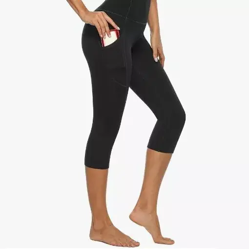 Ayollar ikki qavatli yuqori belli yoga leggings