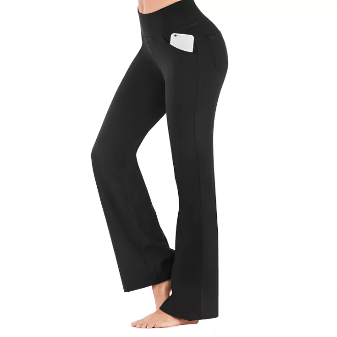 Ayollar uchun yumshoq yuqori belli yoga shimlari